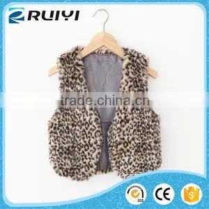 Fancy Vest for Women Knitted Rabbit Fur Vest Beautiful Women Vests thumbnail-1