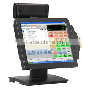 IZP024 Android Pos System All in One 15 Inch Touch Capacitive Screen Black Color Quality Choice thumbnail-3