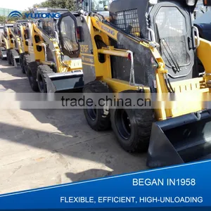 Load 1 Ton 75hp Mini Skid Steer Loader For Sale thumbnail-6