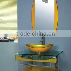 YO-G040 High Quality Glass Wash Basin thumbnail-3