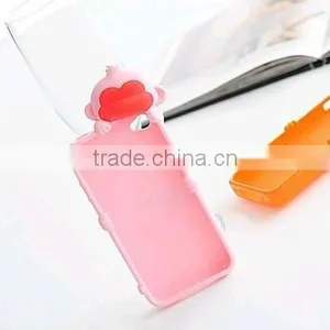 The High Quality Custom Design New Fashion Animal Shaped Silicone Mobile Phone Case thumbnail-1
