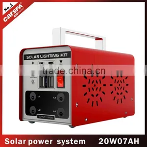 High Quality Solar Power System 12v 20W 07Ah thumbnail-1