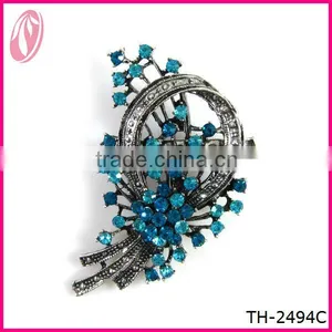 Metal Alloy Hijab Pin Brooch For Wedding Invitation thumbnail-1