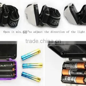 AA Battery Type and LED Light Source Led Head Light thumbnail-6