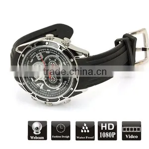 Waterproof 32GB 1080P High Definition IR Spy Night Vision Camera Watch thumbnail-2