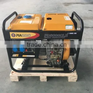 Low Price Power 5KW Portable Electric Generator Diesel Engine thumbnail-1