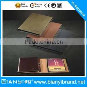 Small Loose Leaf Leather Notebook thumbnail-1
