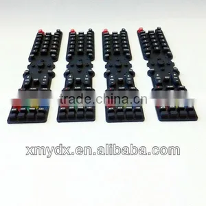 Small White Rubber Keyboard and Silicone Keypad,silicone Rubber Numeric Keypad,silicone Rubber Keypad Transparent thumbnail-1