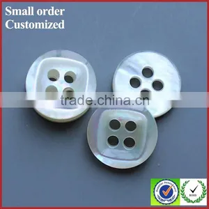 Shell Button Making Machine Blue Natural Pearl Shank Button for Clothing thumbnail-6