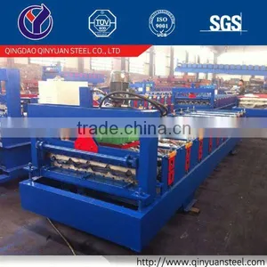 Roof Ridge Tile Roll Forming Machine, Metal Roll Forming Machine thumbnail-1