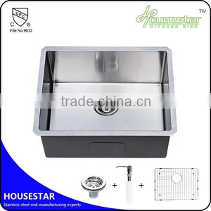 Stainless Steel 304 Undermount Single Bowl Kitchen Sink Small Bar Sink thumbnail-2