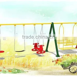 Kindergarten Outdoor Children Playground Wash Swing Car Arm thumbnail-1