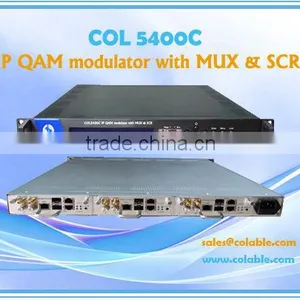 COL5400C ip Stream Qam Modulator/catv Modulator 8 Channels thumbnail-1