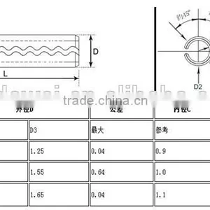 Hardware Roll Pins DIN1481 thumbnail-5