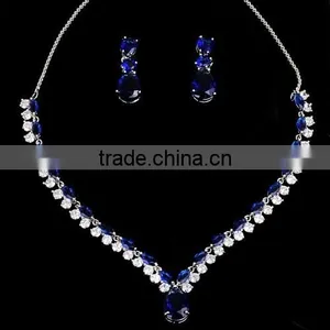 CZ Jewelry Amethyst Crystal Jewelry Set Costume Jewelry Spain thumbnail-4