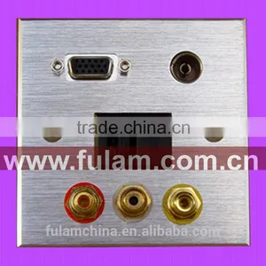 VGA HDMI RCA Wall Face Plate thumbnail-1