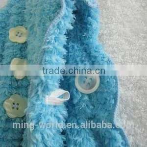 Blue Honeycomb Fabric Patent Lovely Hanging Hand Towel thumbnail-5
