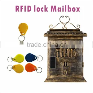 Antique RFID Apartment Stainless Steel Combination Lock Mailbox thumbnail-1