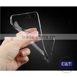 C&T Ultra Thin Slim Clear Crystal TPU Gel Soft Back Skin Case for Huawei Honor 6 Plus thumbnail-5