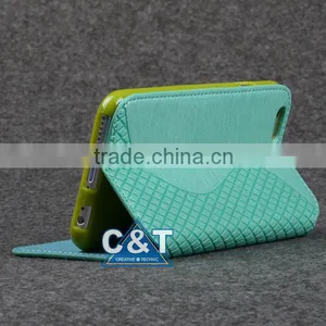C&T S Pattern PU Leather Wallet Type Magnet Design Flip Stand Case for Nokia Lumia 730 thumbnail-5