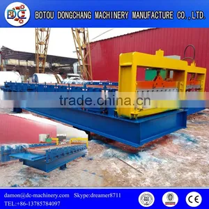 Servo Motor Trapezoidal Iron Roofing Sheet Roll Forming Machine thumbnail-4
