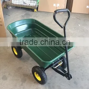 Four Wheel Outdoor Heavy Duty Camping Dump Cart Trolley thumbnail-1