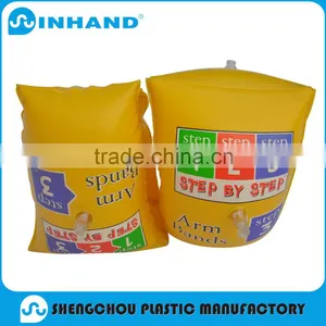 2016 Eco Friendly Yellow Pvc Inflatable Children Swimming Armband thumbnail-2