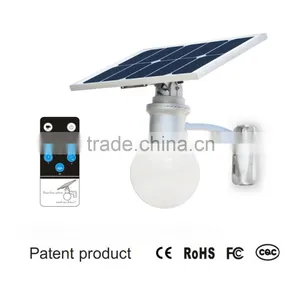 Moon Shade Dawm Light Work All Night Solar Garden Light thumbnail-1