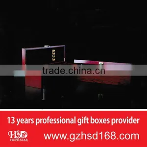 Luxury Custom Red Wine Box Wooden Box the Latest Packaging thumbnail-2