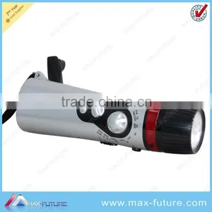 Torch Light,Dynamo Crank Radio With Speaker thumbnail-3