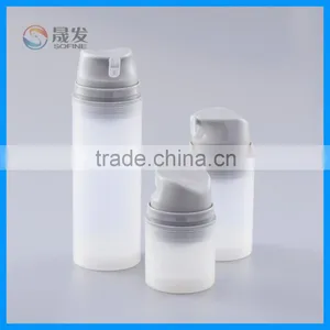 Plastic Cosmetic Airless Bottle of Silicone Pump Head thumbnail-2