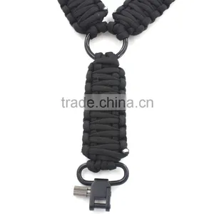 One Point Paracord Rifle Sling, Fire Starter Buckle Sling, 550 Paracord Rifle Sling, thumbnail-3