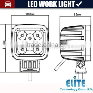 4inch 30W Led Work Light off Road Driving Lights 4x4 Accessory thumbnail-2