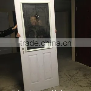 Economic Modern American Panel Door Price,New Design Glass Models,interior Steel Door thumbnail-5