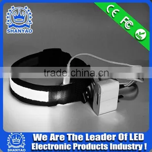2016 USB Led Flashing Dog Collar For Christmas Promotion and Roadway Safety thumbnail-2