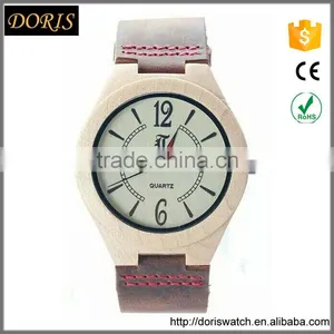 High Quality New Fashion Wooden Watch, 100% Natural Watch Wood, Wooden Wrist Watch thumbnail-1