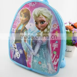 Wholesale Cute Non Woven Frozen Cartoon Kids Child School Bag thumbnail-1