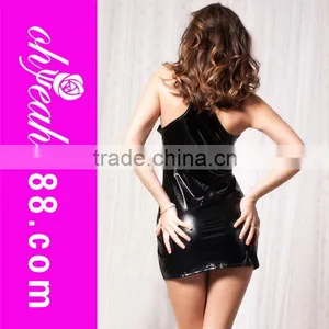 Hot Sale Sexy Lady Leather Chain Lingerie thumbnail-3