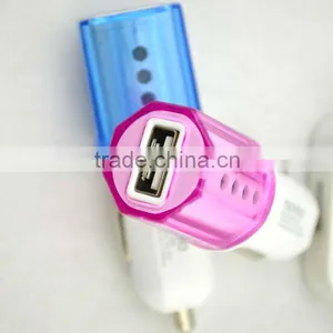 High Quality Mini Bullet One USB Port Car Charge (OEM Manufactory) thumbnail-1