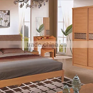 Accept OEM and Long Service Life Cherry King Bed for Sleeping in Bedroom thumbnail-3