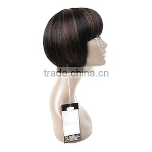 Latest Arrival Short Straight Style Lace Front Synthetic Hair Wigs thumbnail-2