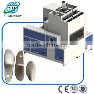4 Platens Rotating Pulp Molding Machine for Shoe Stretcher thumbnail-1