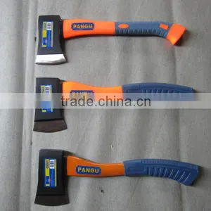 Axe, A601, 1.5lbs With 30% Fiberglass Handle, Drop Forged Carbon Steel, Heat Treatment HRC 47-55 thumbnail-1