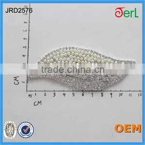 Yiwu Factory Sale Jerl Rhinestone Lace for Decoration thumbnail-1