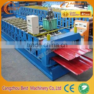 Standing Seam Roof Panel Roll Forming Double Glazing Machine thumbnail-4