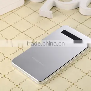 China Innovation Products OEM Colorful Ultra Thin Lcd Display Smartphone Universal Portable 4000mah Power Bank thumbnail-5
