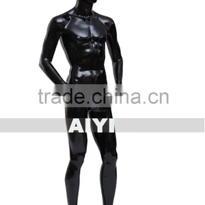 2016 Size Adjustable Black Glossy Male Mannequin thumbnail-1