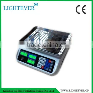 LIGHTEVER 3kg~30kg Digital Price Scale for Fruit Store thumbnail-1