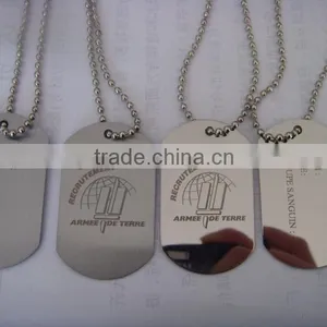 Stainless Dog Tag, Bone Shaped Dog Tag, Plain Pet Tag thumbnail-1