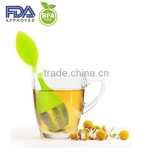 Leaf Tea Infuser Silicone Bottle With Tea Strainer thumbnail-4